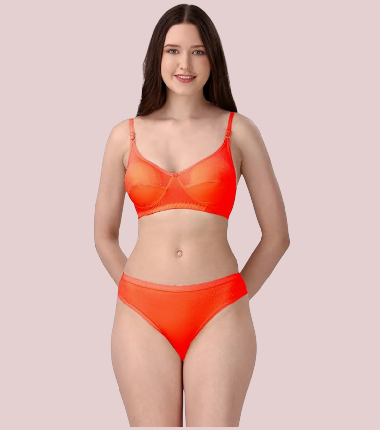 Women’s Non-Padded Wire-Free Bra & Panty Set